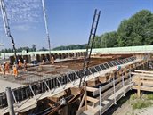 Betonstort tunneldak