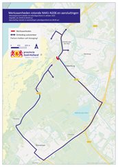 Omleiding tussen 6 en 11 oktober 2025